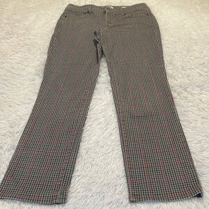 Code Bleu CHELSEA  CLASSIC STRIGHT Checkered JEANS SIZE 12